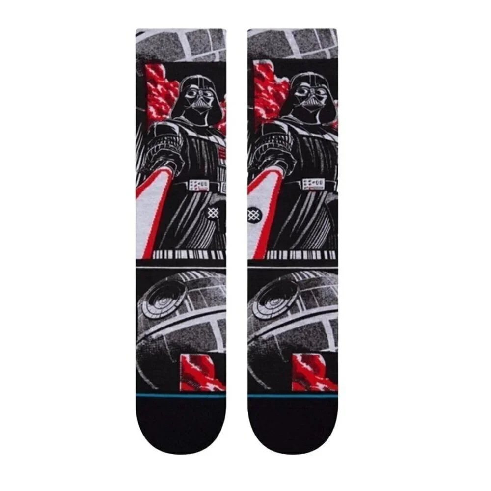 Stance Manga Vader Black MD (US Men's Shoe 6-8.5, Women's Shoe 8-10.5) Star Wars